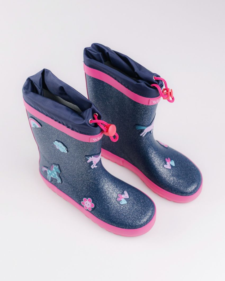 Wink - Aqqo - Happy navy kids rainboots