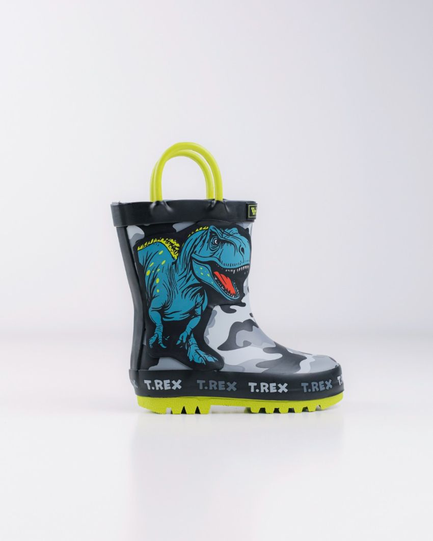 Wink - Aqqo - Trex fekete baba gumicsizma
