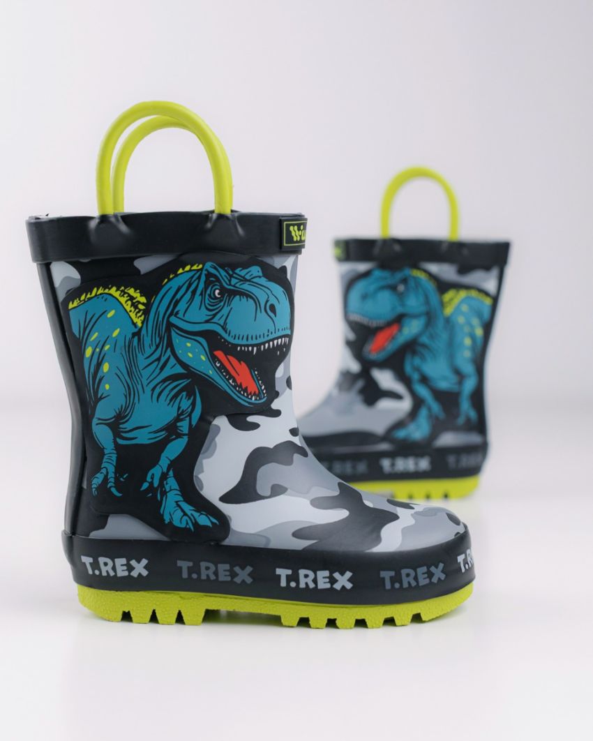 Wink - Aqqo - Trex fekete baba gumicsizma-01