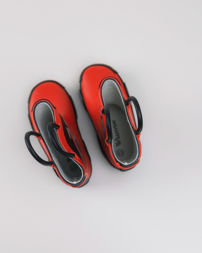 Wink - Aqqo piros fiú baba gumicsizma