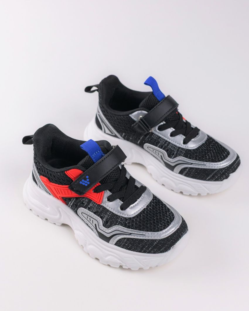 Wink - Acco black kids sneakers