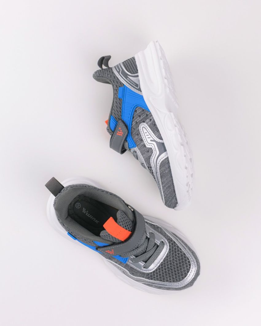 Wink - Acco grey kids sneakers