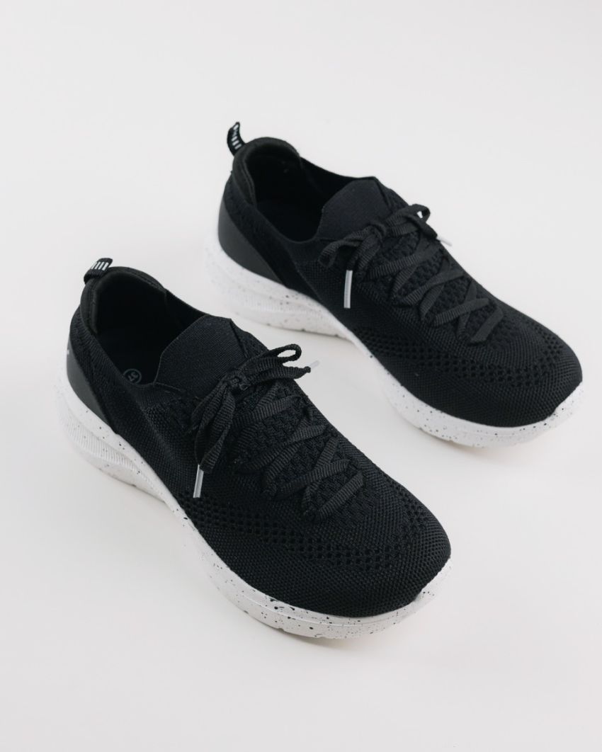 Wink - Carne black women sport shoes