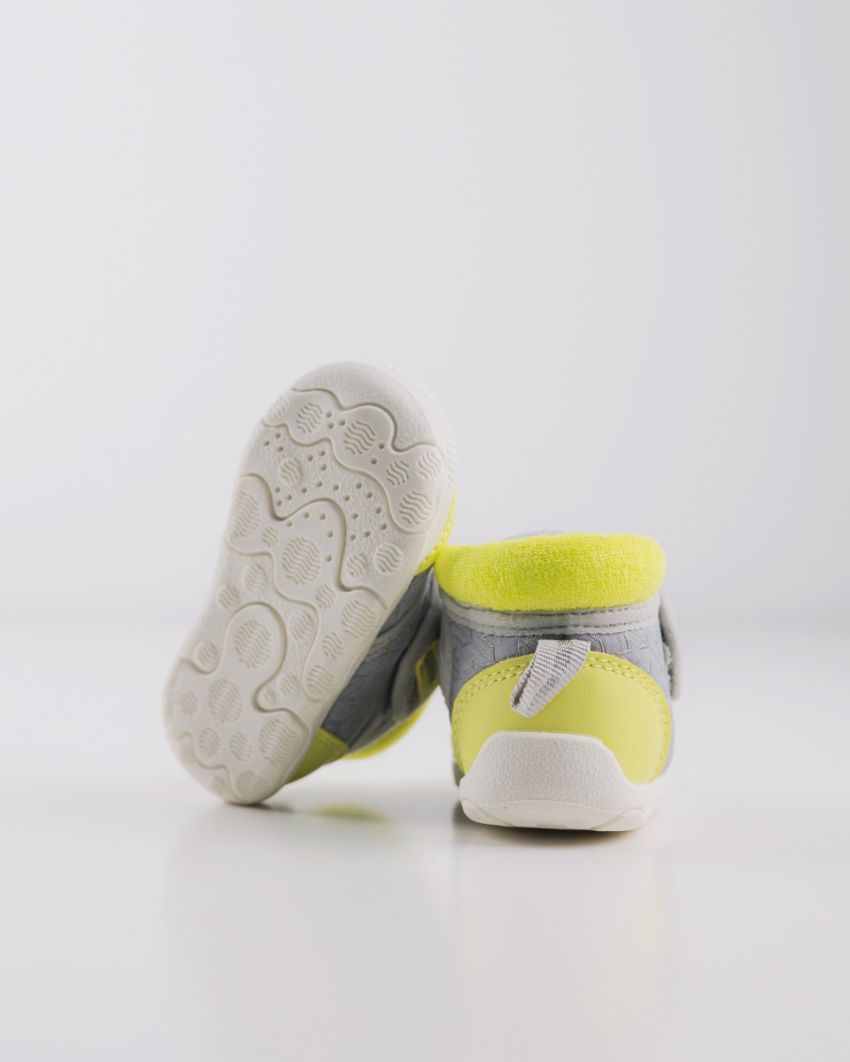 Wink - Asill grey-lime baby shoes