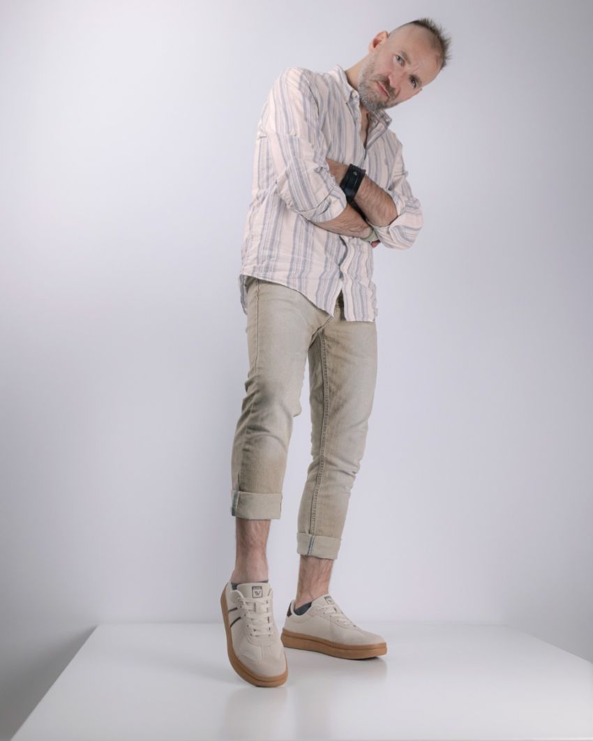 Wink - Anvu beige men sneakers