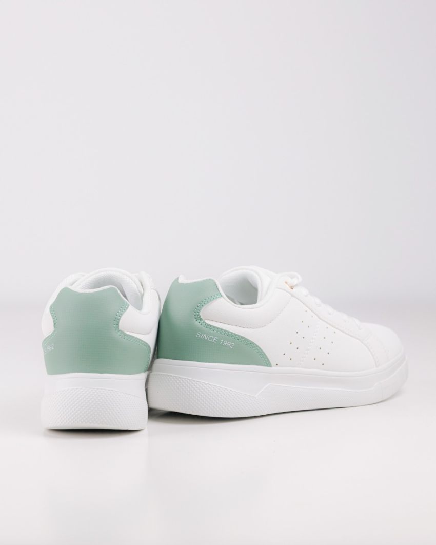 Wink - Reru fehér-zöld női sneaker