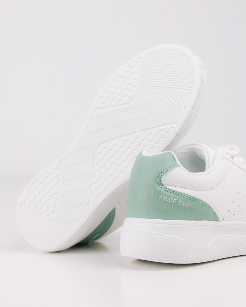 Wink - Reru fehér-zöld női sneaker