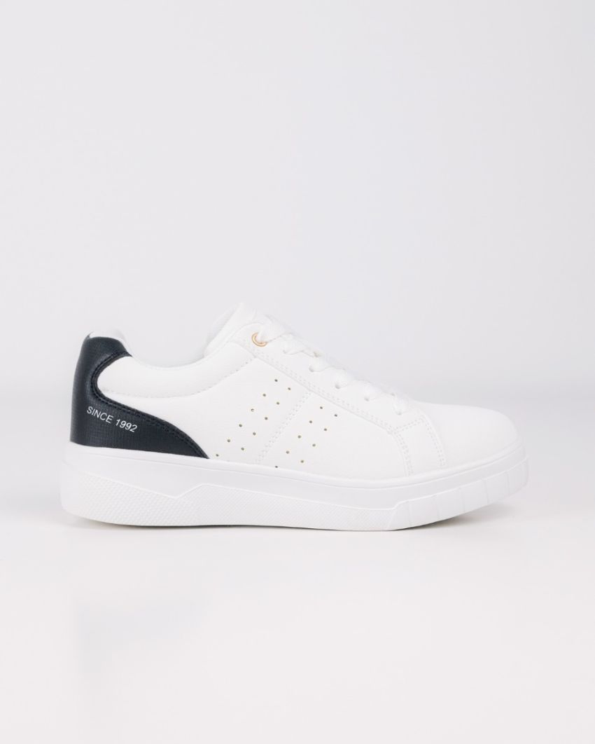 Wink - Reru fehér-fekete női sneaker
