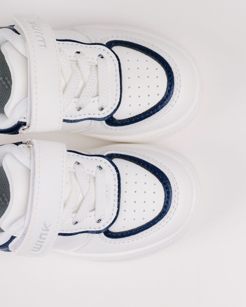 Wink - Cevood white-navy baby sneakers