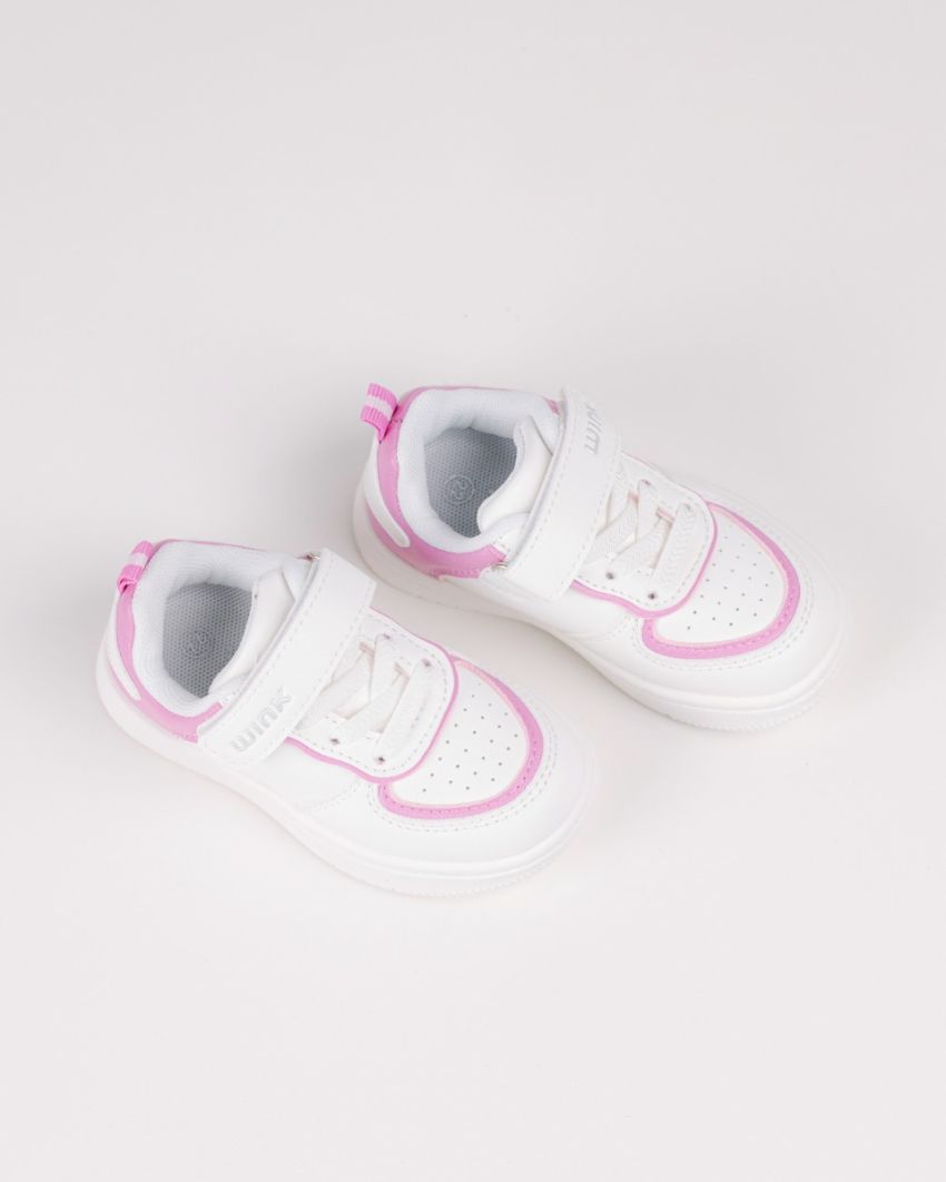 Wink - Cevood white-pink baby sneakers