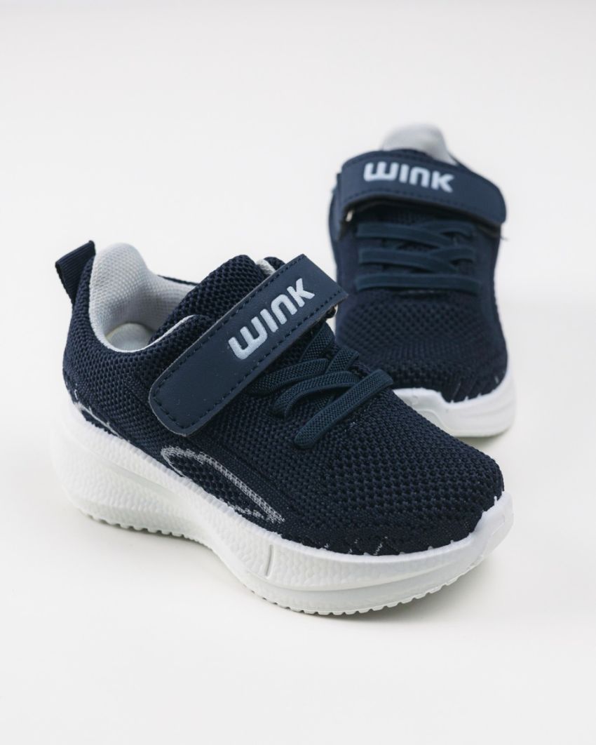 Wink - Sylon sötétkék fiú baba sneaker