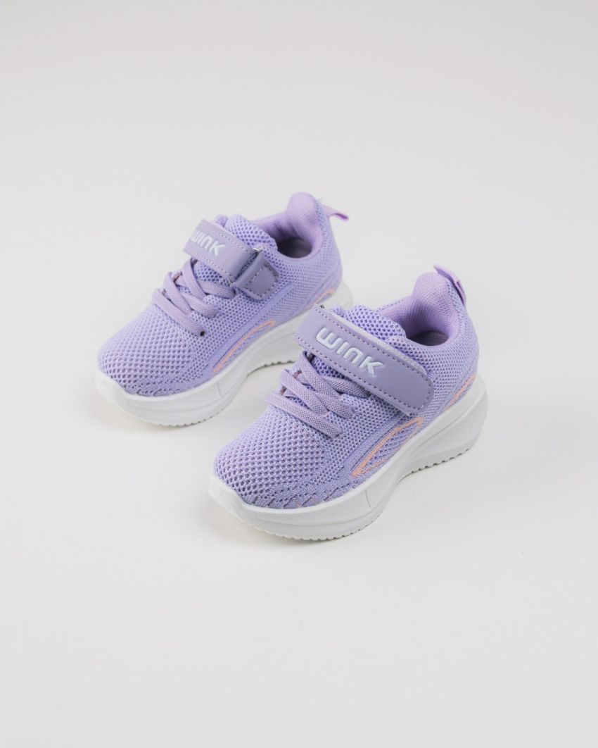 Wink - Sylon lila lány baba sneaker