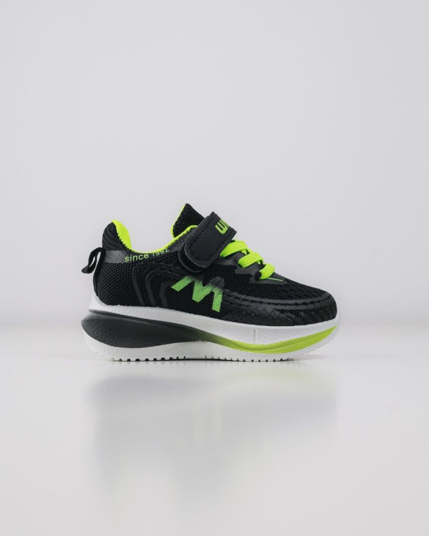 Wink - Ilaer fekete fiú baba sneaker