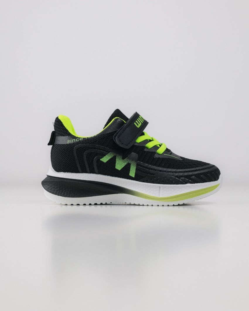 Wink - Ilaer fekete fiú sneaker