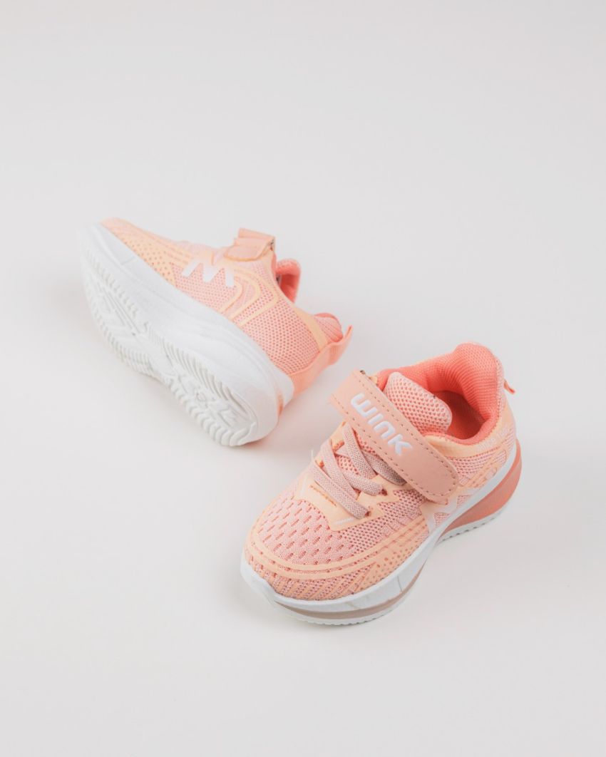 Wink - Ilaer rózsaszín lány baba sneaker