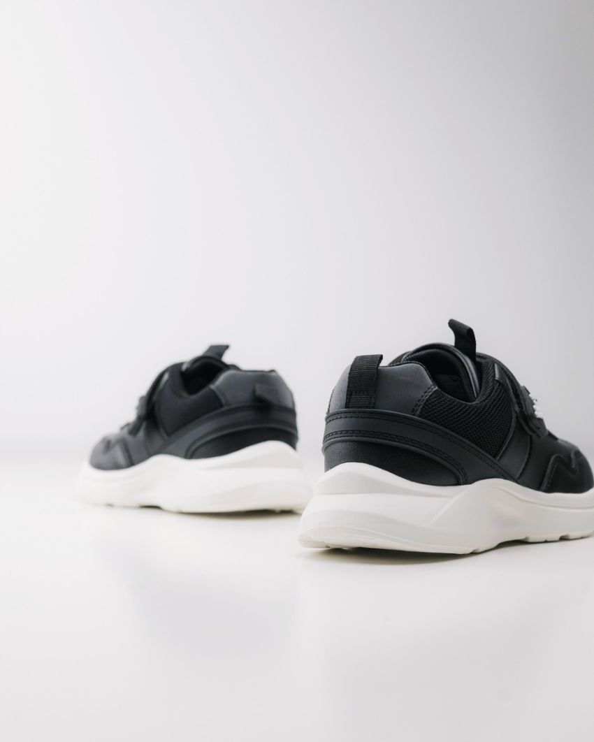 Wink - Adorn black kids sneakers