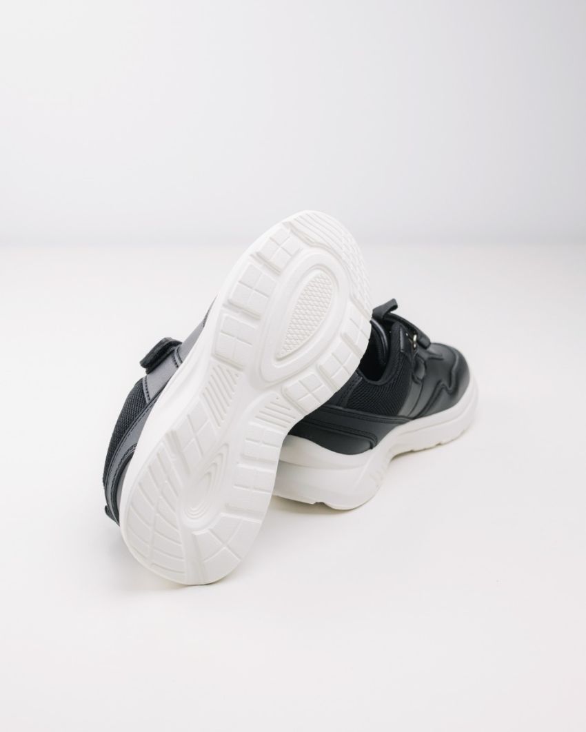 Wink - Adorn black kids sneakers