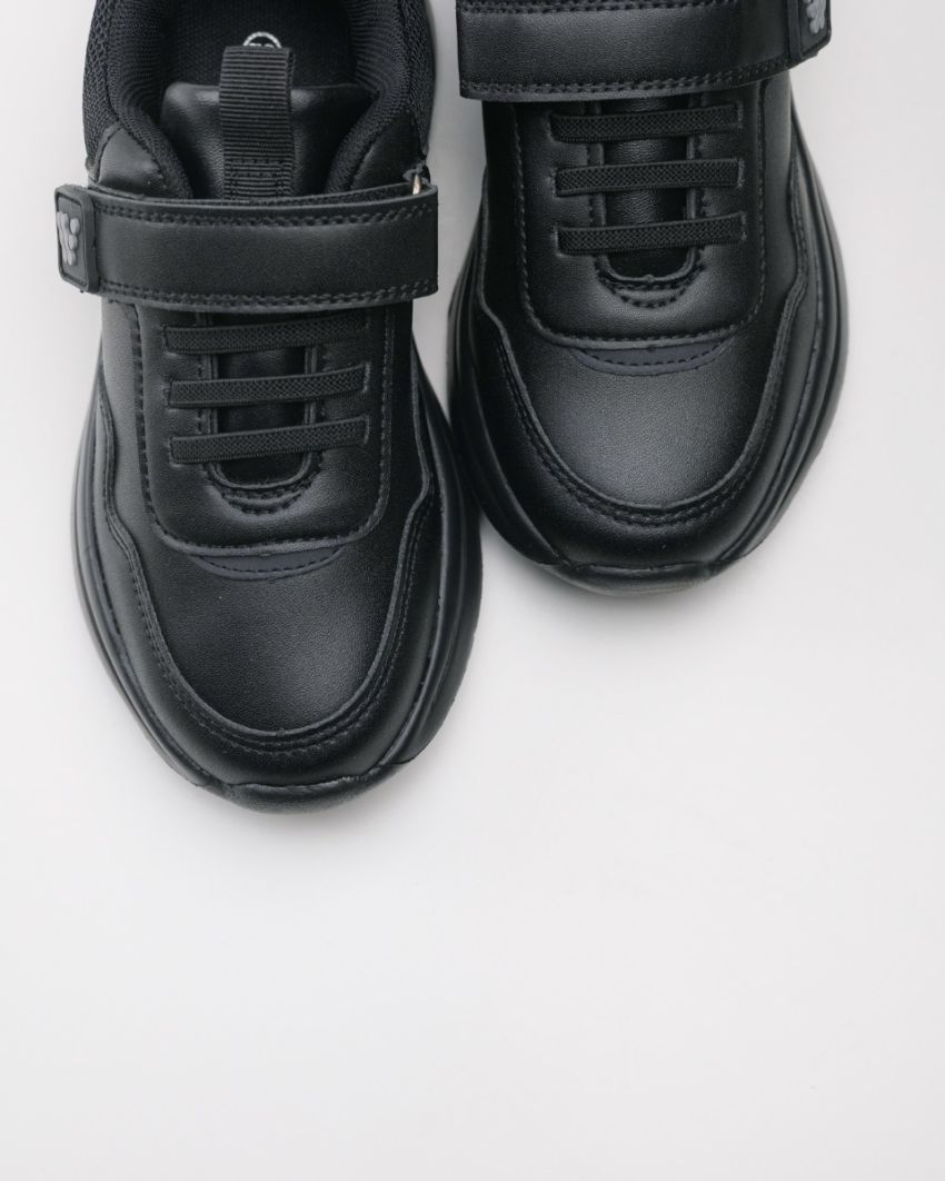 Wink - Adorn black kids sneakers