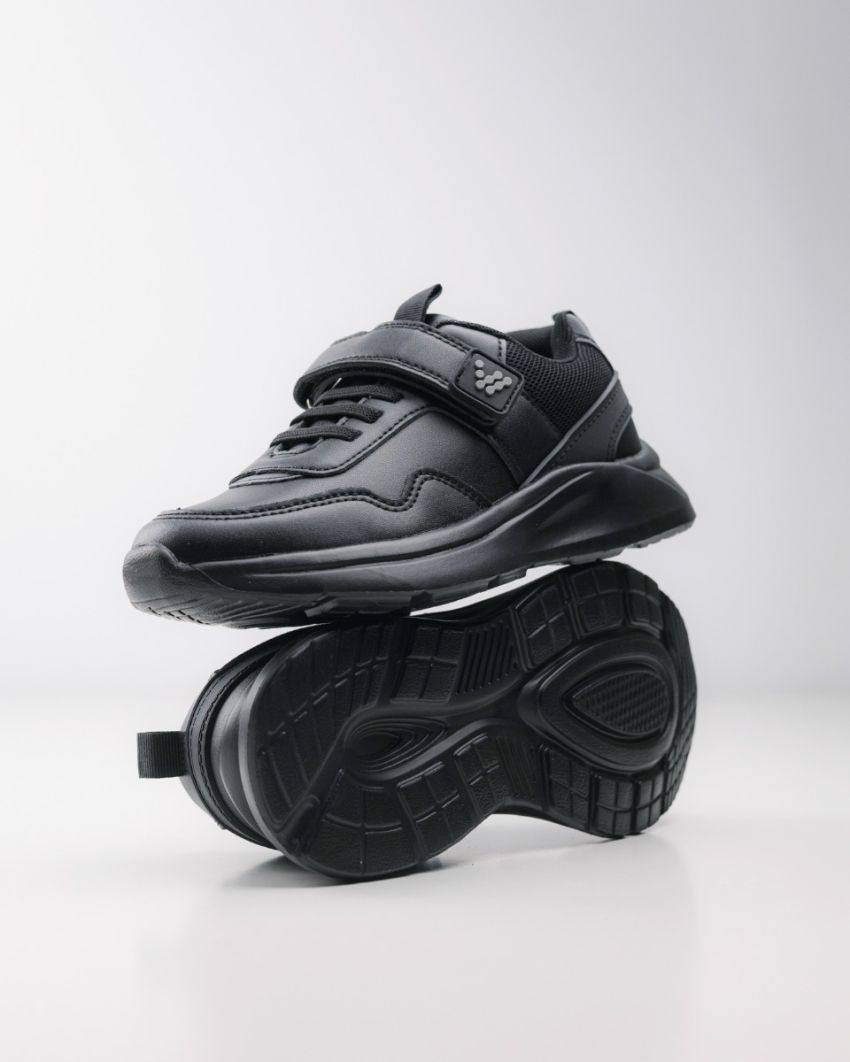Wink - Adorn black kids sneakers