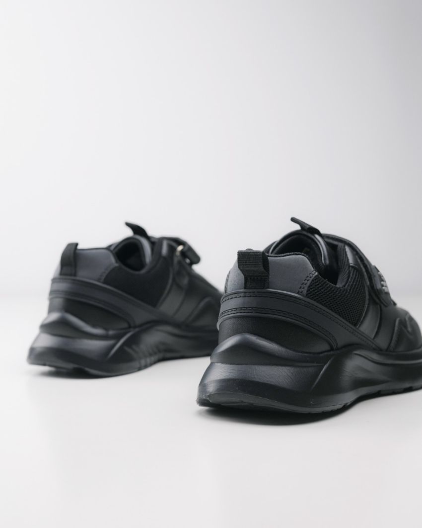 Wink - Adorn black kids sneakers