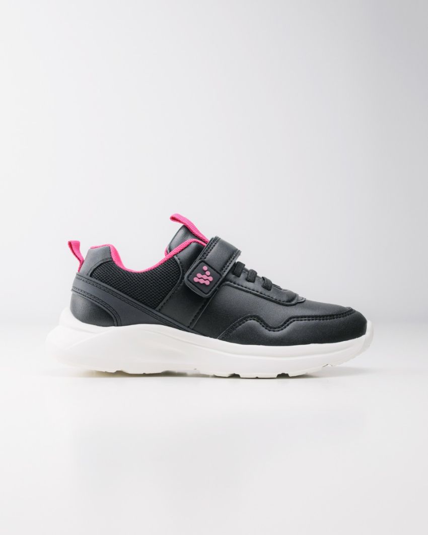 Wink - Adorn black kids sneakers
