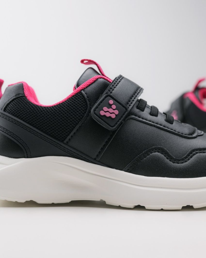Wink - Adorn black kids sneakers