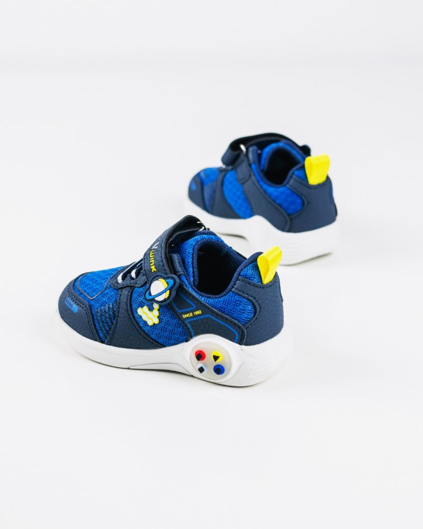 Wink - Nalan navy baby boy sneakers lights