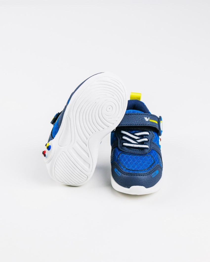 Wink - Nalan navy baby boy sneakers lights