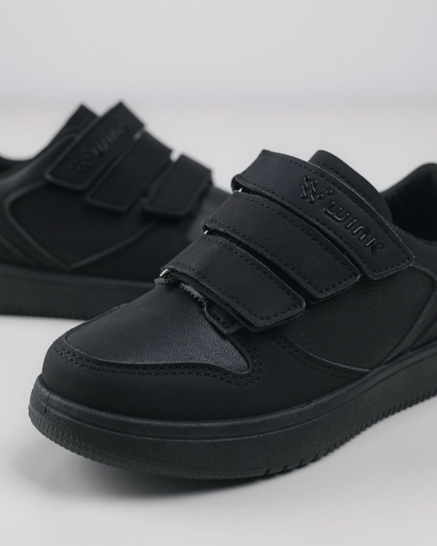 Wink - Shiala fekete fiú sneaker