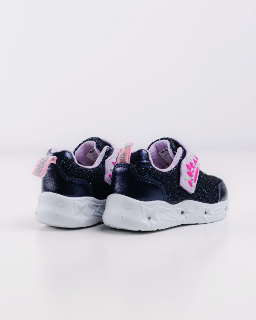 Wink - Brya navy LED lights baby shoes