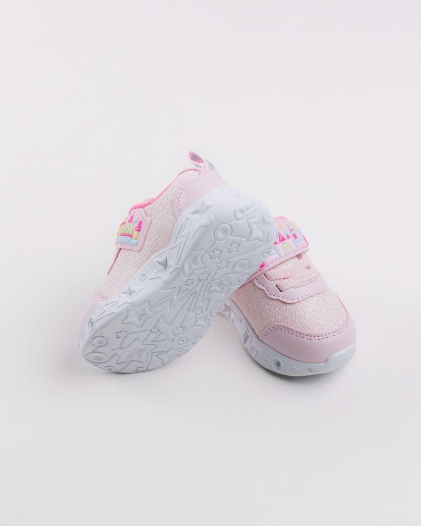 Wink - Brya pink LED lights baby shoes
