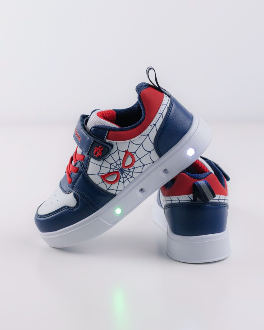 Wink - Arakk  navy LED lights kids sneakers