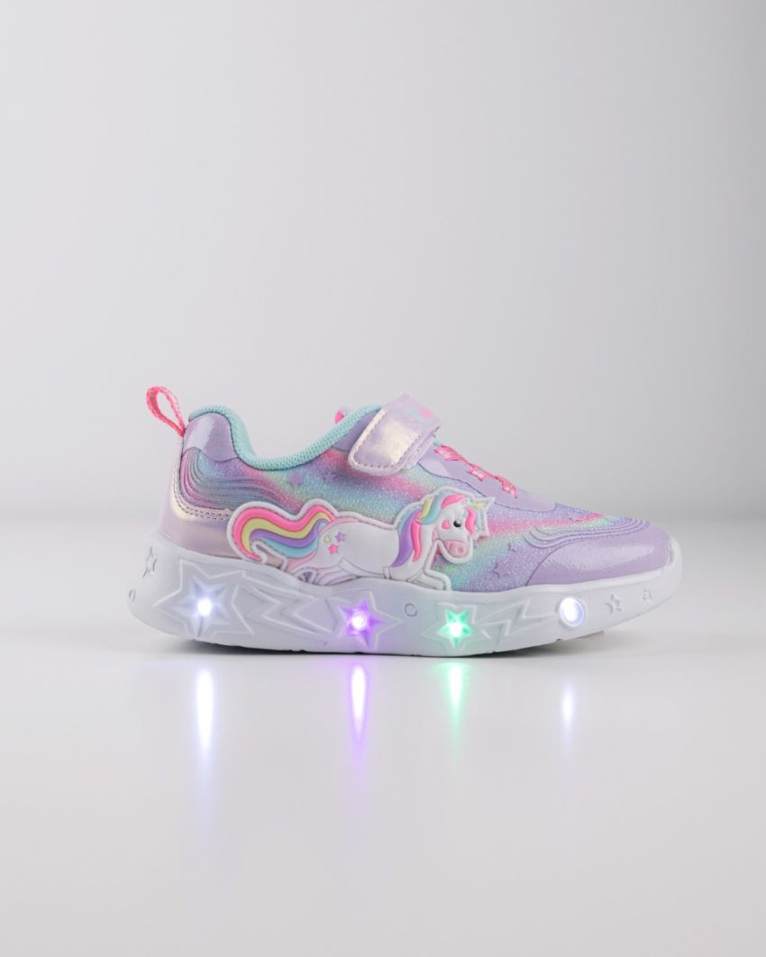 Wink - Alastar purple LED lights kids sneakers