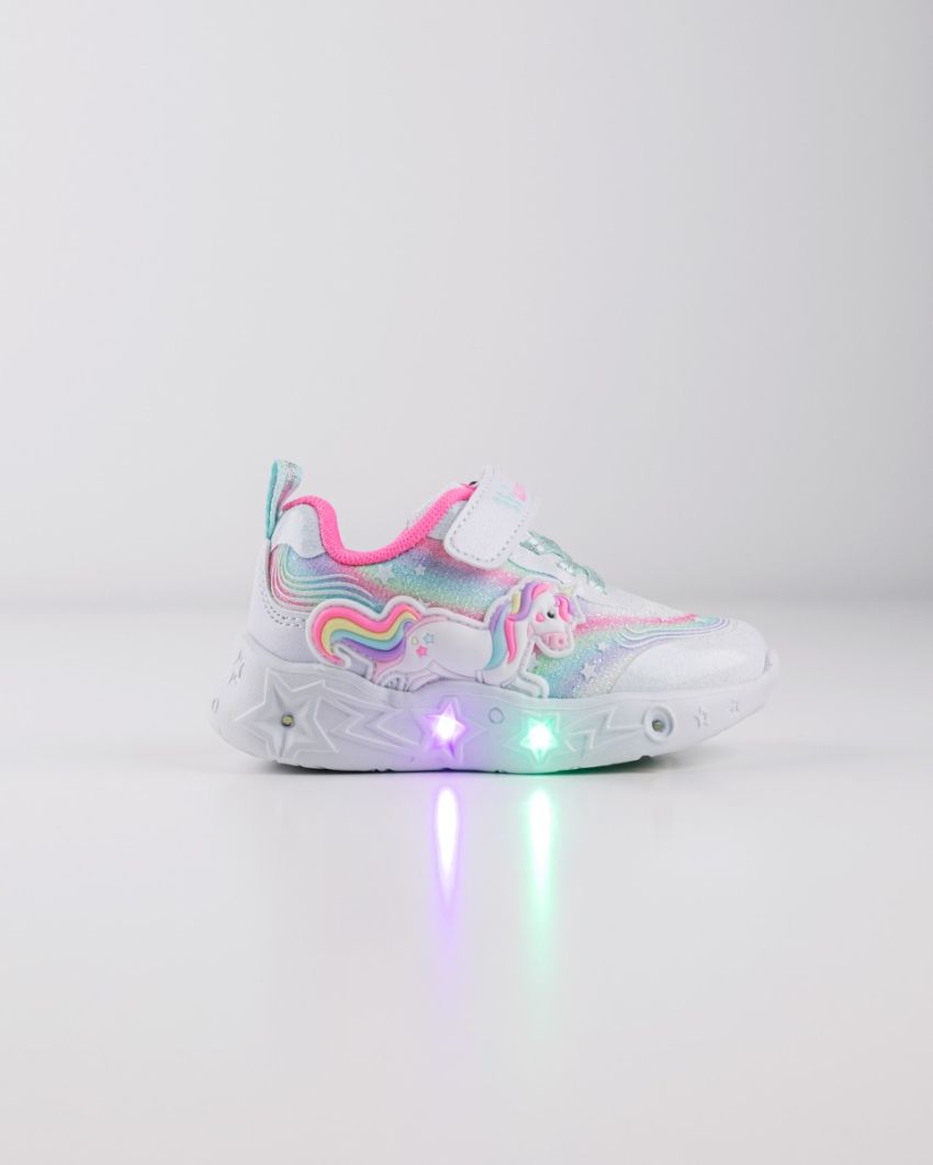 Wink - Alastar white LED lights baby sneakers