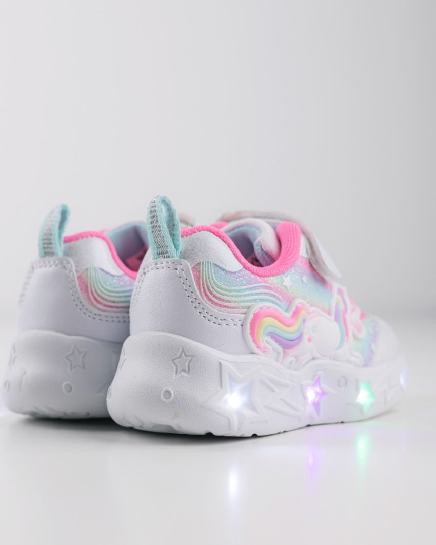 Wink - Alastar white LED lights baby sneakers