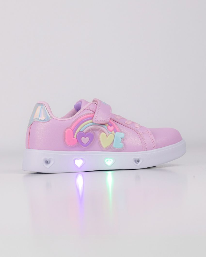 Wink - Imeel rózsaszín villogó gyerek cipő