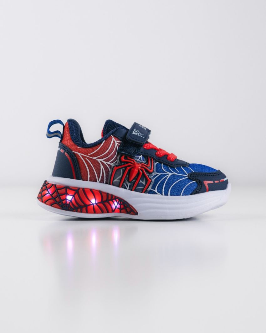 Wink - Zarin navy baby boy sneakers lights