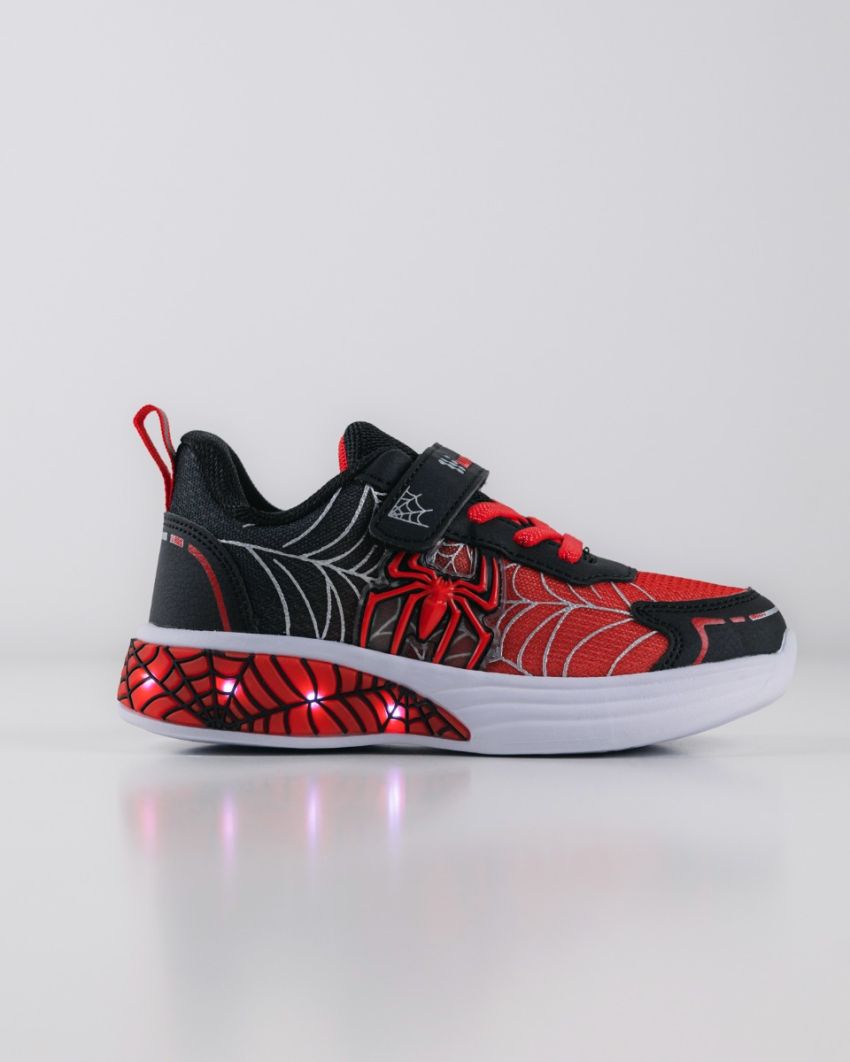 Wink - Zarin fekete fiú sneaker világítós