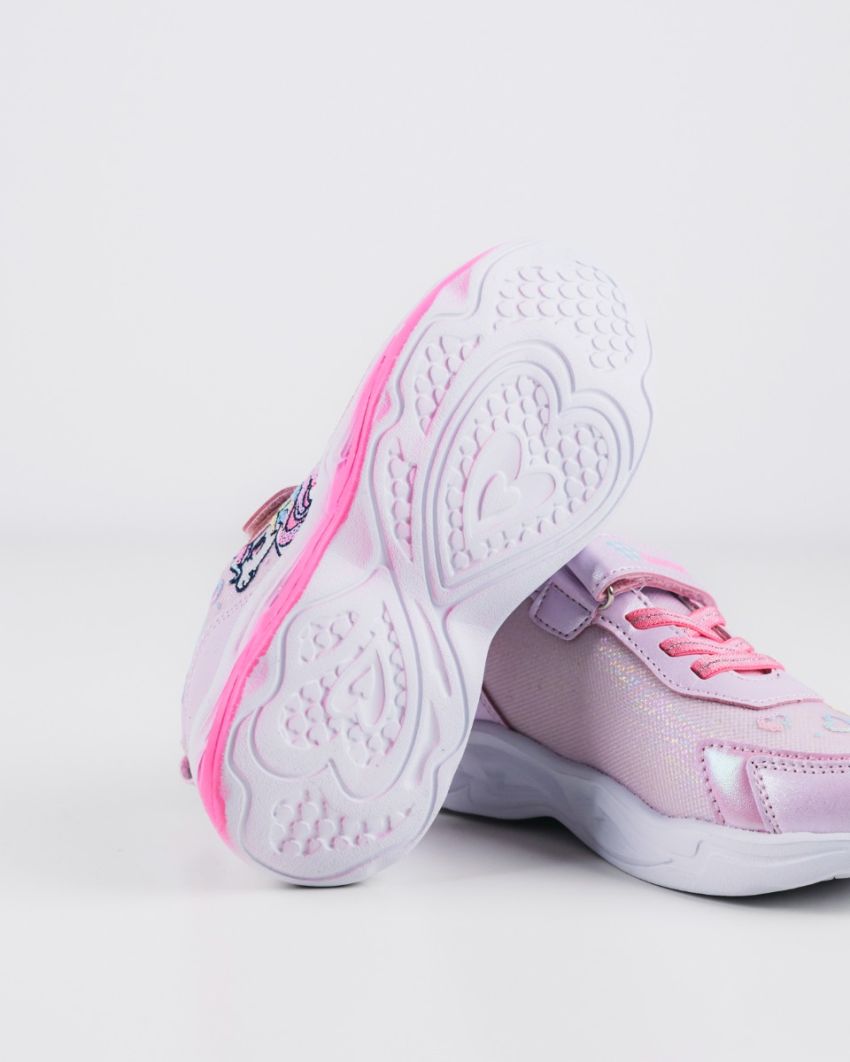 Wink - Ylla pink baby girl sneakers lights