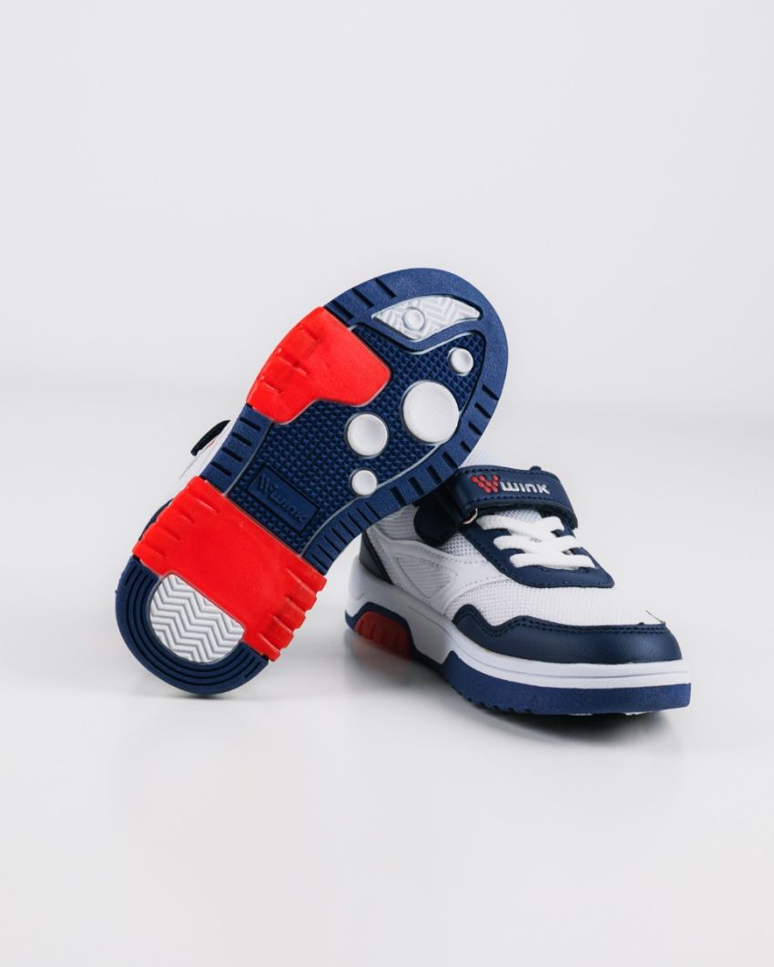 Wink - Corym navy boys sneakers lights