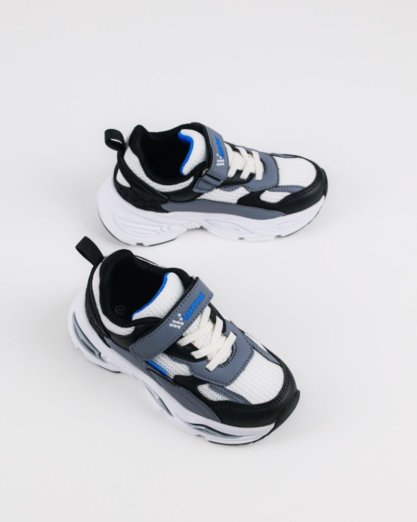 Wink - Arvik grey boys sneakers lights
