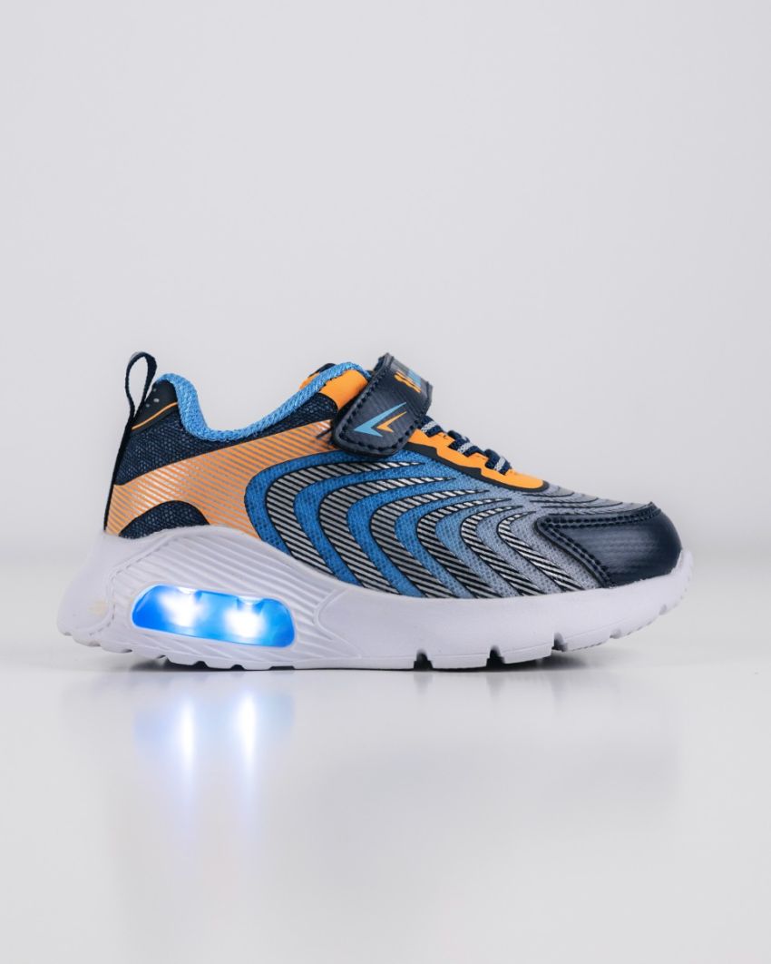 Wink - Zonux navy baby boy sneakers lights