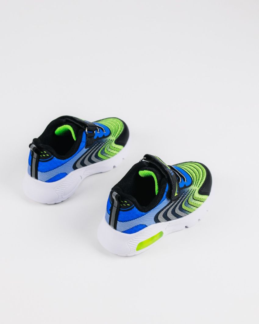 Wink - Zonux black baby boy sneakers lights