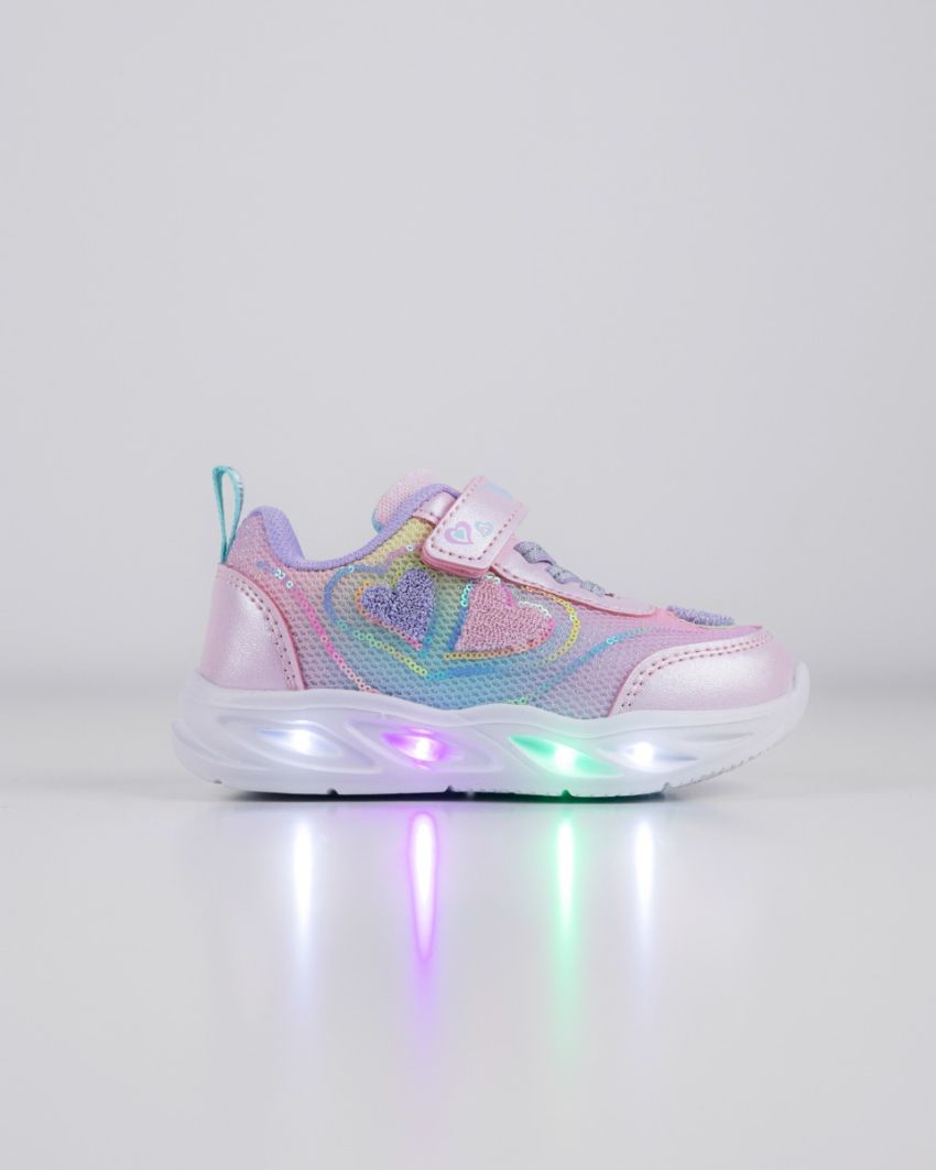 Wink - Kilyn pink baby girl sneakers lights