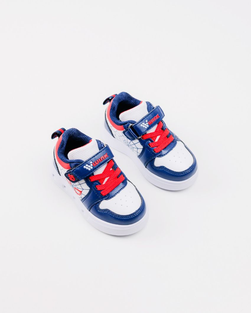 Wink - Arixx navy LED lights baby sneakers