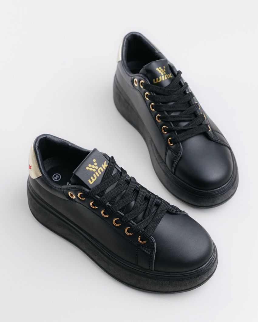Wink - Casca black women sneakers