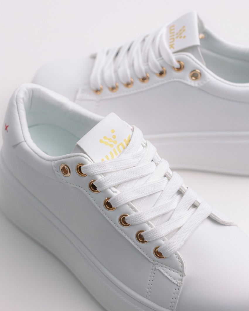 Wink - Casca white women sneakers