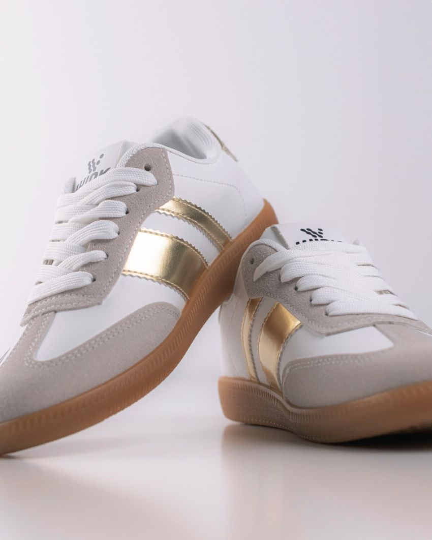 Wink - Blax beige women sneakers