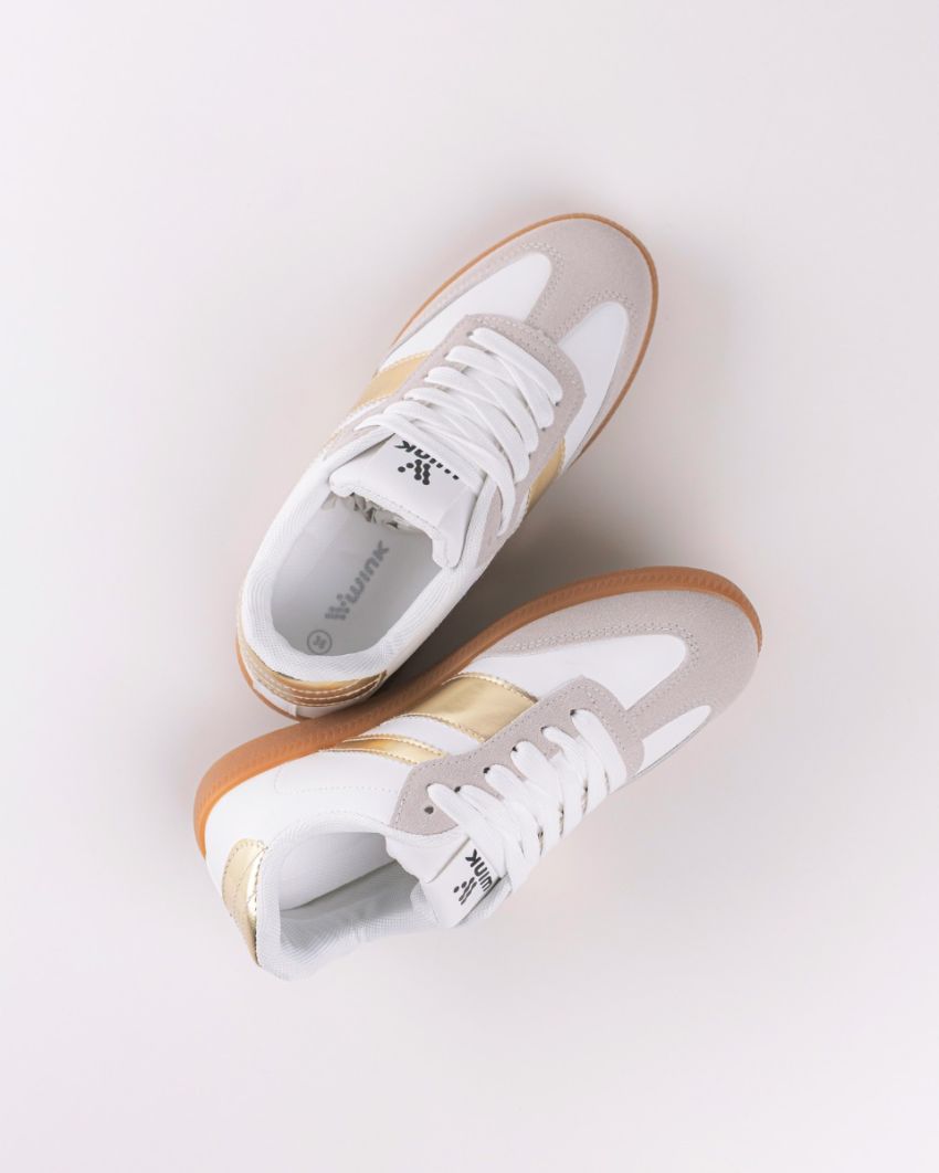 Wink - Blax beige women sneakers