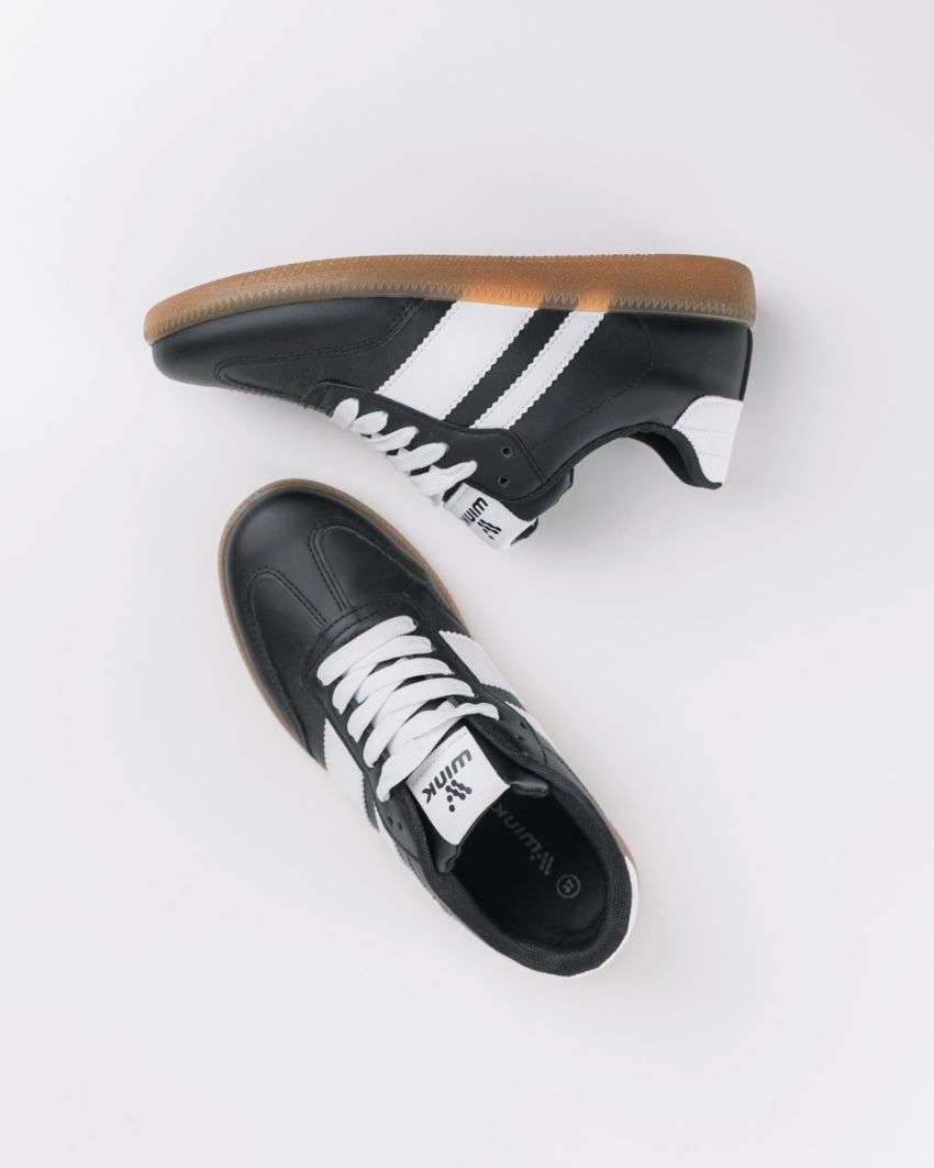 Wink - Blax black women sneakers